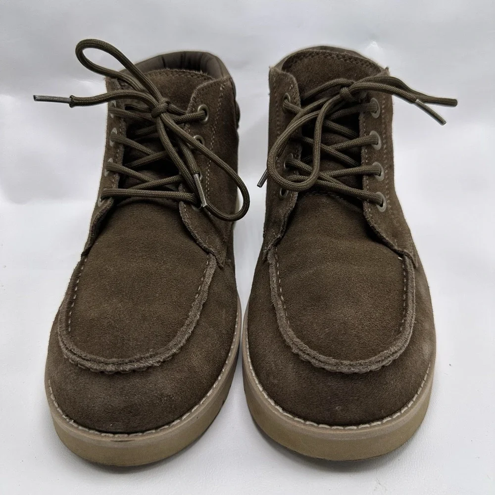 KOOLABURRA BY UGG Men's Braan Lace-Up Chukka Boots Dark Earth Size 9